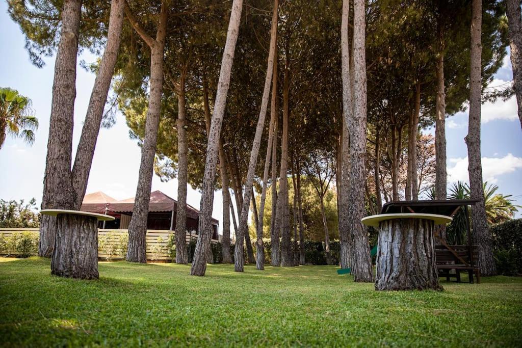 Villa Laoconte Piscina, Jacuzzi E Biliardo Canicattì Kültér fotó