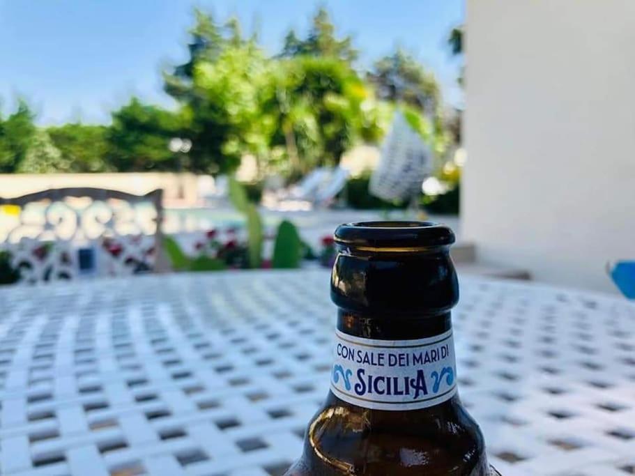 Villa Laoconte Piscina, Jacuzzi E Biliardo Canicattì Kültér fotó